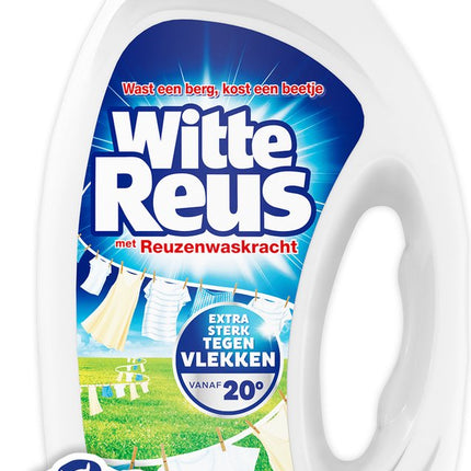 Witte Reus Gel - Lessive Liquide - Pack de - Vrac - 100 Lavages - E-menage