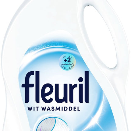 Fleuril Renew Wit- Détergent liquide - Lessive Witte - 51 lavages - E-menage