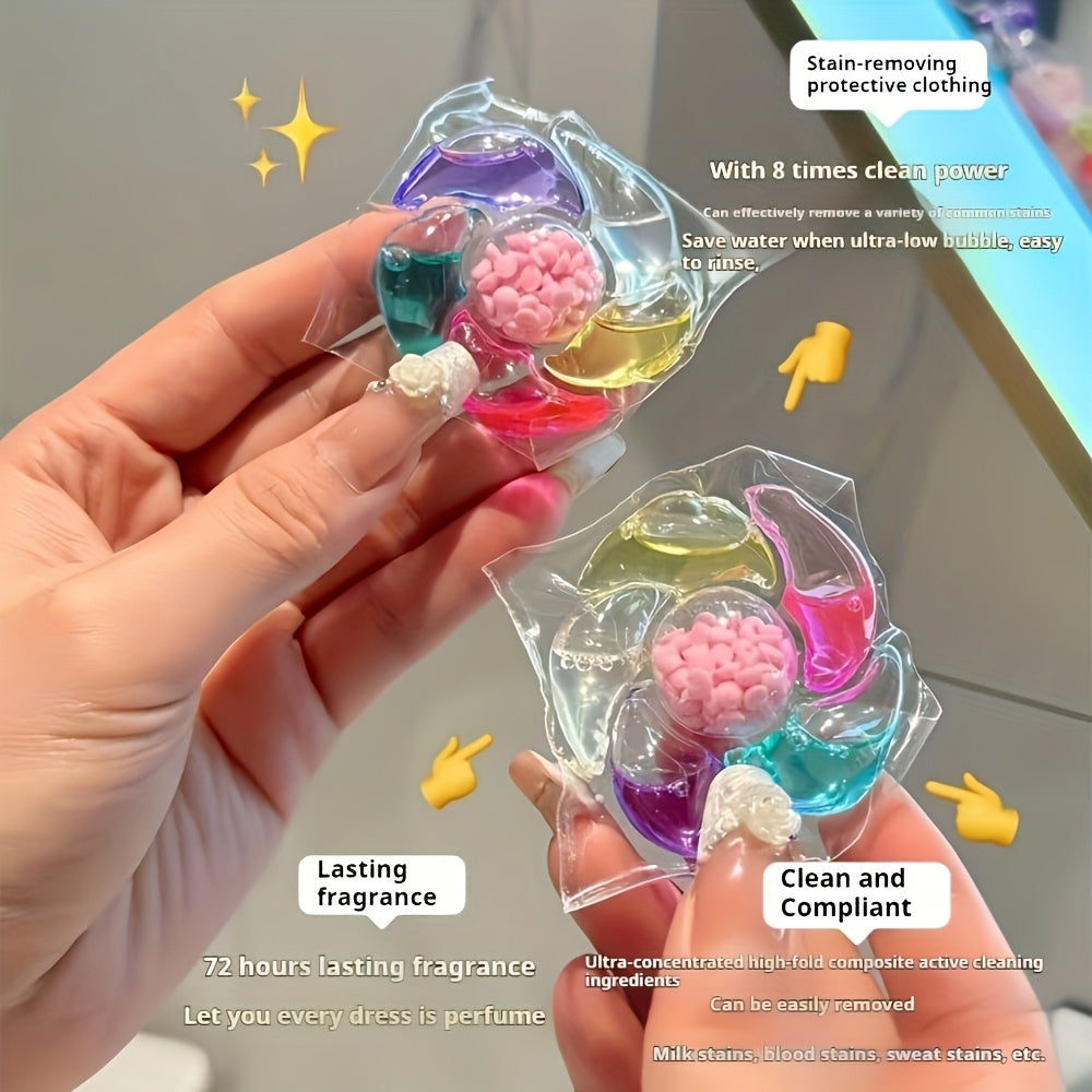 Perles de gel lessive 6 en 1 , Paquet de 200 g/300 g/600 g - E-menage