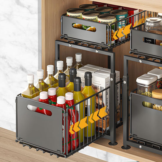 Sink Organizer < 2 L – Space-Saving Sliding Basket