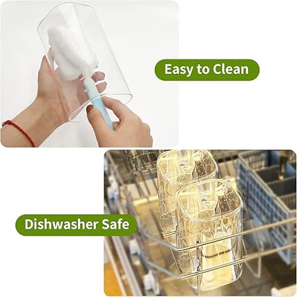 kit de 12 Bocaux en Verre , 430ml/600ml