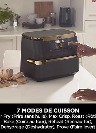 Ninja Foodi FlexDrawer - Friteuse à air - E-menage