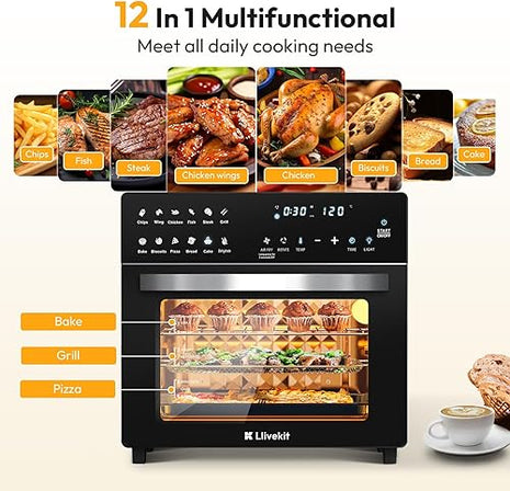 LLIVEKIT - Friteuse sans Huile - E-menage