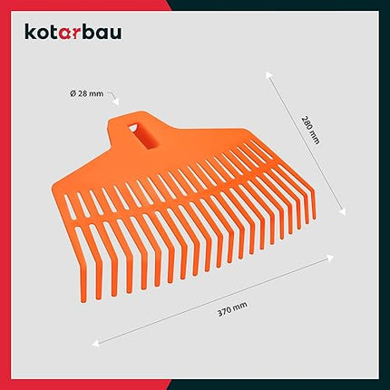 KOTARBAU® - Râteau robuste de 380 mm - E-menage