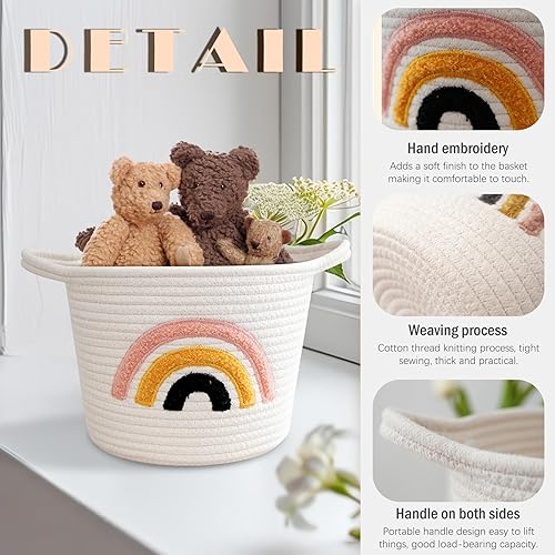 Panier à Linge en Coton Tissé - E-menage