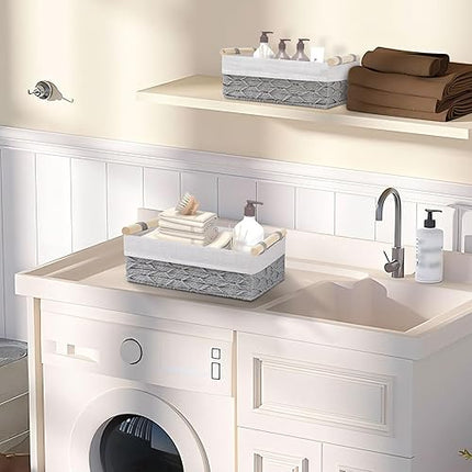 Yawinhe - Lot de 2 Panier de Rangement - E-menage