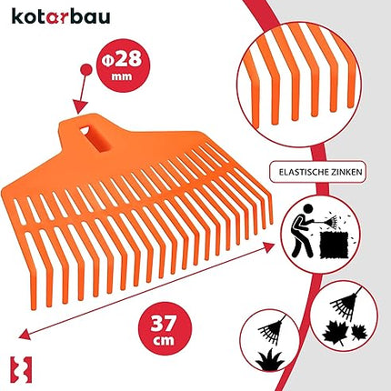KOTARBAU® - Râteau robuste de 380 mm - E-menage