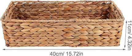 PRETYZOOM - Panier de rangement en jacinthe