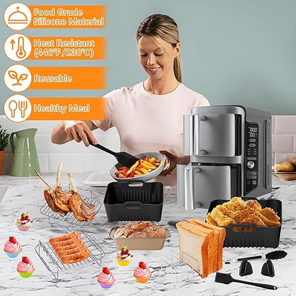 Kit de 21 accessoires en Silicone  Friteuse à air chaud
