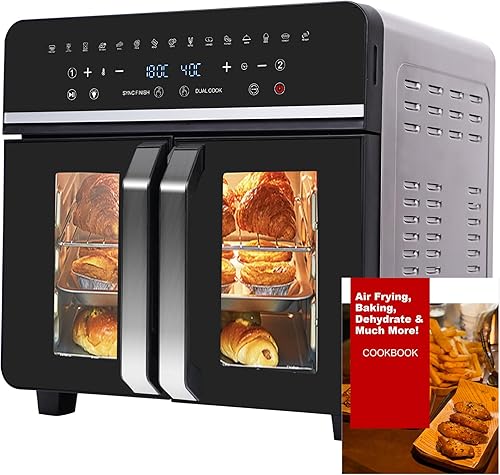 Friteuse à air sans huile XXL  1800W , 23L