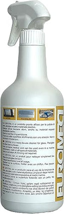 Euromeci Crystal Nettoyant pour vitres et plexiglas, 750 ml - E-menage
