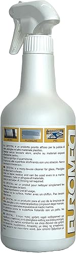 Euromeci Crystal Nettoyant pour vitres et plexiglas, 750 ml - E-menage