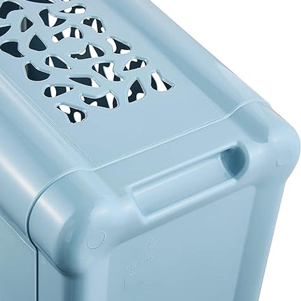 keeeper Panier à Linge avec Fente d'Insertion et Couvercle Rabattable