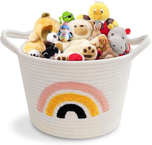 Panier à Linge en Coton Tissé