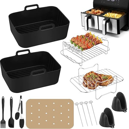 NVIYAM - Lot de 10 accessoires pour friteuse à air
