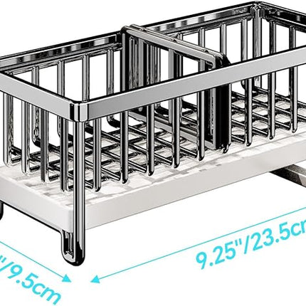 Organisateur pour éponge de cuisine en acier inoxydable 304