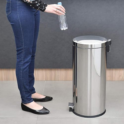 Tramontina - stainless steel kitchen bin with pedal