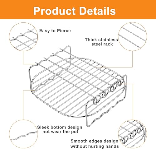 kit de 2 pièces d'accessoires de Friteuse à air - E-menage