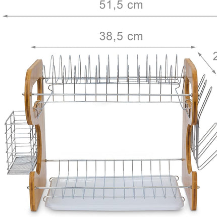 Égouttoir à vaisselle 2 étages