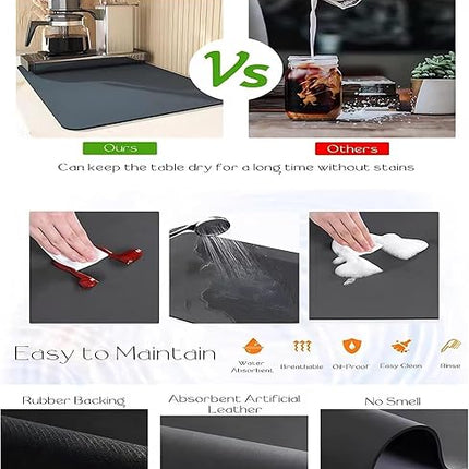 Tapis d'égouttement pour machine à café