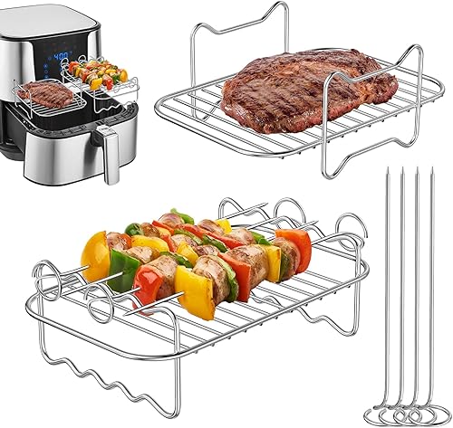 Ainiv Lot de 2 supports de friteuse à air