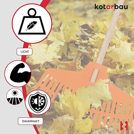 KOTARBAU® - Râteau robuste de 380 mm - E-menage