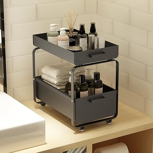 Todeco - Étagère de Rangement sous évier - E-menage