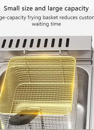 Friteuse à gaz Professionnelle 12L/18L - E-menage