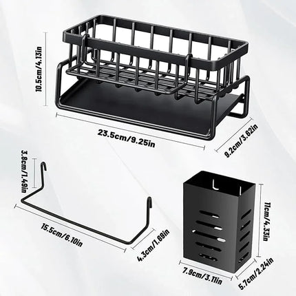 Support éponge pour évier de cuisine - E-menage