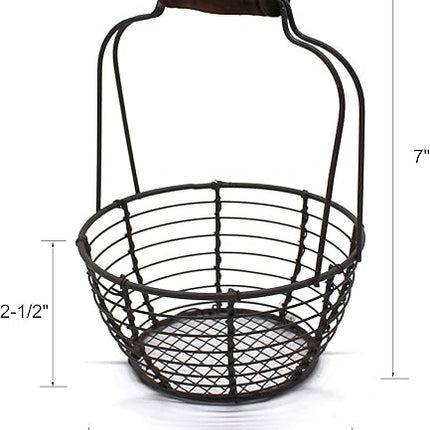 CVHOMEDECO-  Lot de 2 mini paniers à œufs