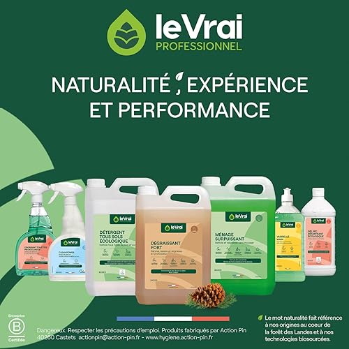 Le Vrai - Dégraissant fort multicolore - E-menage