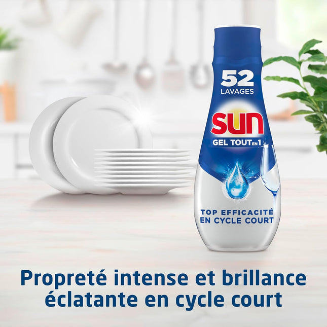 SUN - Gel Lave-Vaisselle Tout En 1