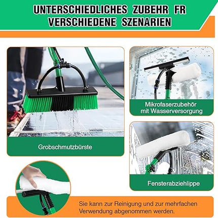 Daromigo - Brosse de lavage télescopique 3,6 m - E-menage