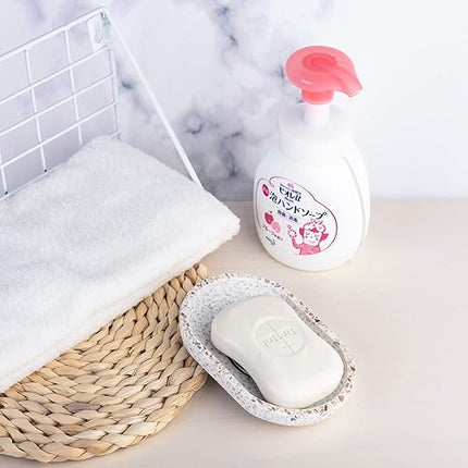 IMEEA Terrazzo - Porte-savon double couche pour salle de bain