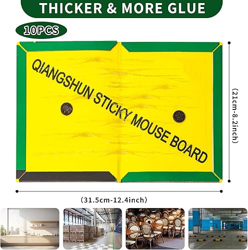 Kit de 10 Pièces de colle piège 31.5 cm x 21 cm - E-menage