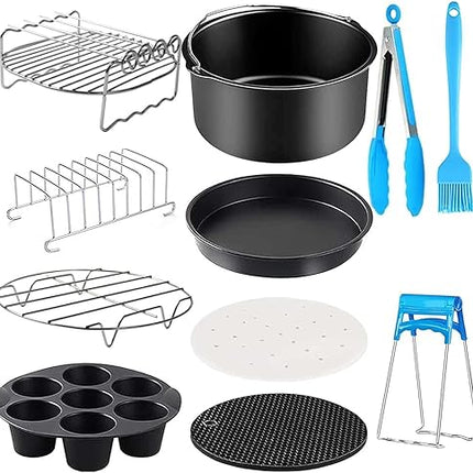 YINGRACE - Lot de 12 accessoires pour friteuse à air chaud