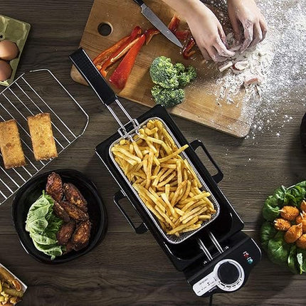 Cecotec - Electric fryer with oil 1000w, 3L