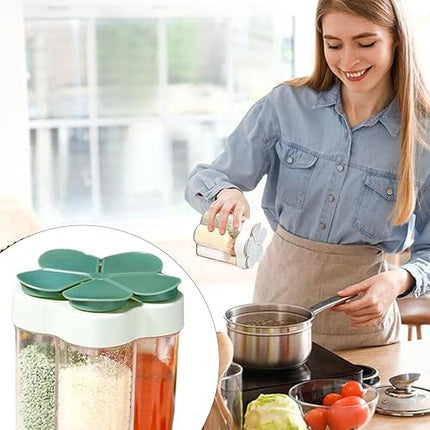 LSRVNM  - lot de 3 pots à épices 5 en 1