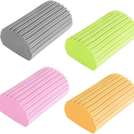 Lot de 4 Pcs d'éponge réutilisable lavable - E-menage