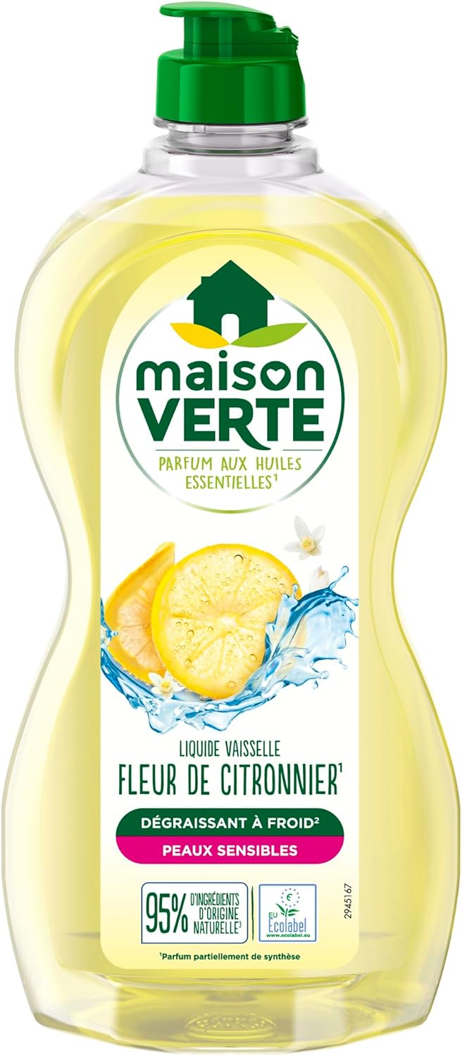 Liquide Vaisselle maison verte - E-menage