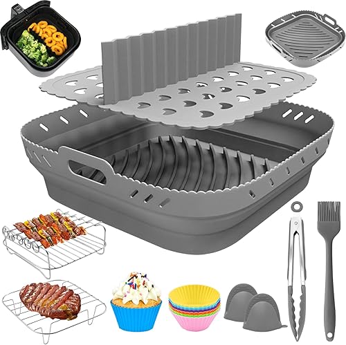 Bestash - Lot de 14 accessoires pour friteuse à air