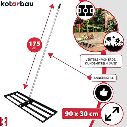 KOTARBAU® - Raclette à gazon - E-menage