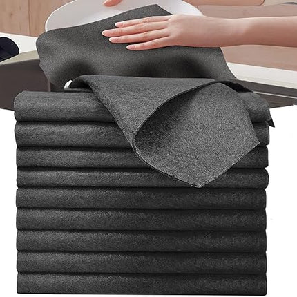 Pack of 10 thick magic microfiber cleaning cloths