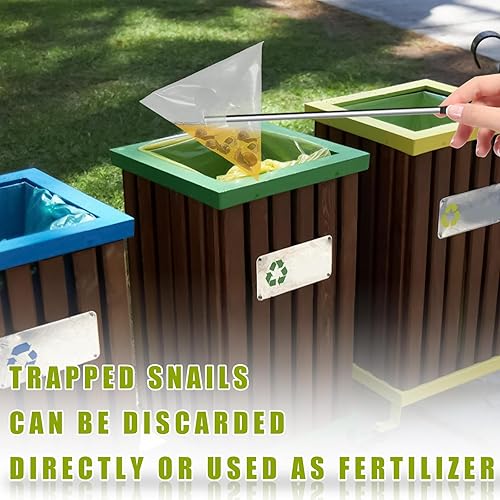 Asfode - Lot de 40 pièges à limaces et escargots de jardin - E-menage