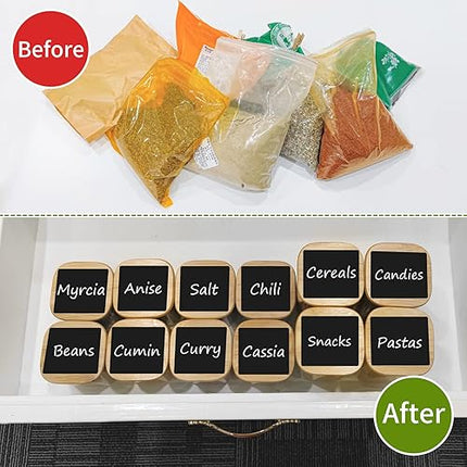 kit de 12 Bocaux en Verre , 430ml/600ml