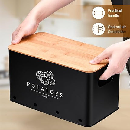 yeslusy - kit de 3 boîtes de rangement - E-menage