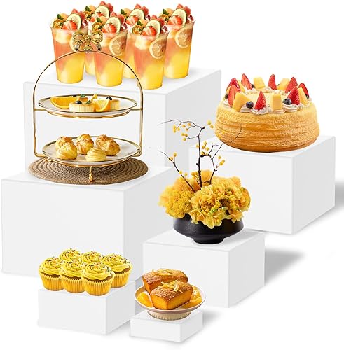 alongen - lot de 6 rehausseurs de buffet