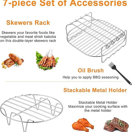 kit de 2 pièces d'accessoires de Friteuse à air