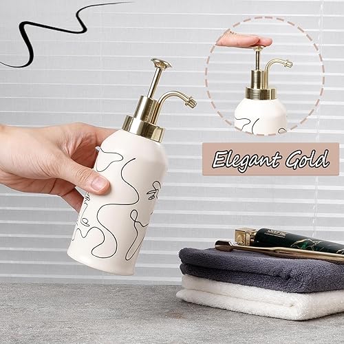 Santentre Ensemble de 4 pièces pour salle de bain