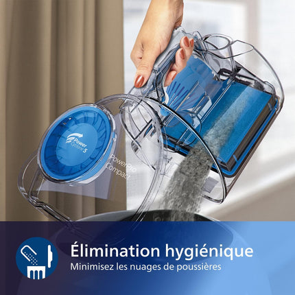 Aspirateur Compact PHILIPS sans sac /  Série 3000